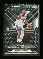 LeBron James Basketball Cards 2021 Panini Obsidian Magnitude Prices