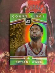 Dwyane Wade [Lime Green] Basketball Cards 2017 Panini Donruss Optic Court Kings Prices
