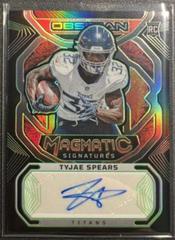 Tyjae Spears [Electric Etch Green] #14 Football Cards 2023 Panini Obsidian Magmatic Signature Prices