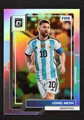 Lionel Messi [Optic Holo] Soccer Cards 2022 Panini Donruss Prices