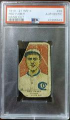 Red Faber [Hand Cut] #69 Baseball Cards 1919 W514 Prices