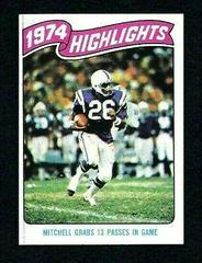 Lydell Mitchell [Highlights] #456 Football Cards 1975 Topps Prices
