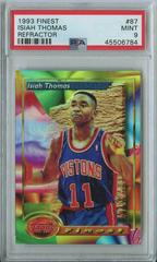 Isiah Thomas [Refractor] Basketball Cards 1993 Finest Prices