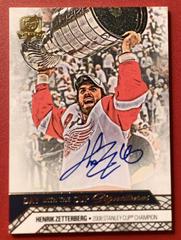 Henrik Zetterberg #DC-HZ Hockey Cards 2020 Upper Deck Day With the Cup Signatures Prices