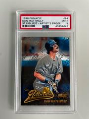 Don Mattingly [Artist's Proof] #84 Baseball Cards 1996 Pinnacle Starburst Prices