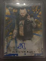 Aleister Black [Blue] Wrestling Cards 2018 Topps WWE NXT Autographs Prices