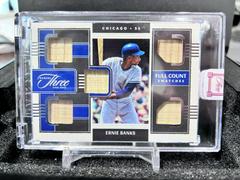 Ernie Banks Baseball Cards 2022 Panini Three and Two Full Count Swatches Prices