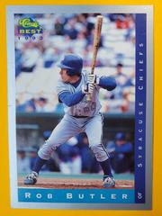 Rob Butler #45 Baseball Cards 1992 Classic Best Blue Bonus Prices