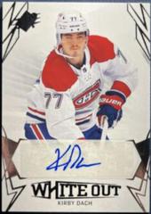 Kirby Dach Hockey Cards 2022 SPx White Out Autographs Prices