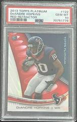 DeAndre Hopkins [Red Refractor] Football Cards 2013 Topps Platinum Prices