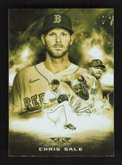 Chris Sale [Gold Minted] Baseball Cards 2020 Topps Fire Prices