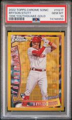 Bryson Stott [Gold] #YQ-17 Baseball Cards 2022 Topps Chrome Youthquake Prices