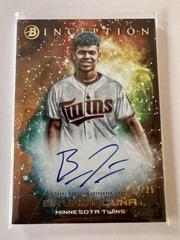 Bryan Acuna #PA-BA Baseball Cards 2022 Bowman Inception Prospect Autographs Prices