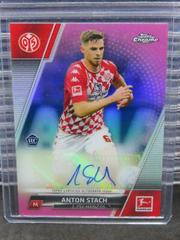 Anton Stach [Pink Wave] #BCA-AST Soccer Cards 2021 Topps Chrome Bundesliga Autographs Prices