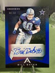 Bill Bates [Blue] Football Cards 2021 Panini Chronicles Ascension Autographs Prices