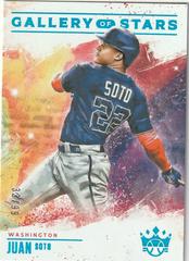 Juan Soto [Blue] Baseball Cards 2022 Panini Diamond Kings Gallery of Stars Prices