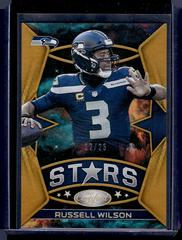 Russell Wilson [Gold] Football Cards 2021 Panini Certified Prices