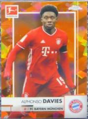 Alphonso Davies [Orange] Soccer Cards 2020 Topps Chrome Bundesliga Sapphire Prices