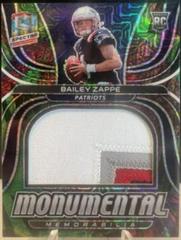 Bailey Zappe [Meta] #MME-BZA Football Cards 2022 Panini Spectra Monumental Memorabilia Prices
