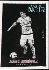 James Rodriguez [Black and White Platinum] Soccer Cards 2016 Panini Noir Prices