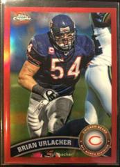 Brian Urlacher [Red Refractor] #79 Football Cards 2011 Topps Chrome Prices