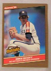Mike Scott #46 Baseball Cards 1986 Donruss Highlights Prices