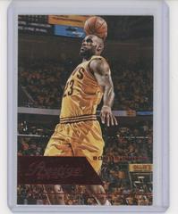 LeBron James [Bonus Shots Red] #89 Basketball Cards 2015 Panini Prestige Prices
