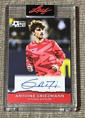 Antoine Griezmann [Red] Soccer Cards 2022 Pro Set Autographs Prices