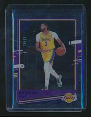 Anthony Davis [Blue] #38 Basketball Cards 2020 Panini Clearly Donruss Prices