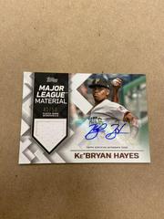 Ke'Bryan Hayes Baseball Cards 2022 Topps Update Major League Material Autographs Prices