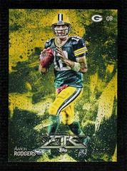Aaron Rodgers [Gold] #74 Football Cards 2014 Topps Fire Prices