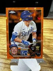 Vinnie Pasquantino [Orange] Baseball Cards 2023 Topps Chrome Update Sapphire Prices