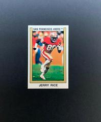 Jerry Rice Football Cards 1989 Panini Sticker Prices