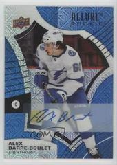 Alex Barre Boulet [Blue Line Autograph] #123 Hockey Cards 2021 Upper Deck Allure Prices