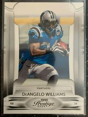 DeAngelo Williams #14 Football Cards 2009 Playoff Prestige Prices