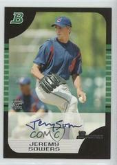 Jeremy Sowers Baseball Cards 2005 Bowman Prices