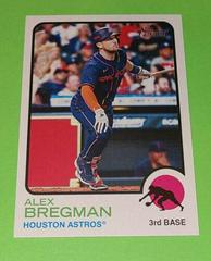 Alex Bregman [Throwback Uniform] Baseball Cards 2022 Topps Heritage Prices