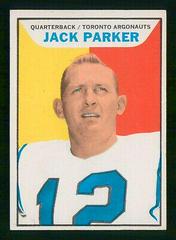 Jack Parker Football Cards 1965 Topps CFL Prices