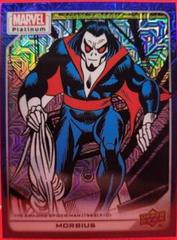 Morbius [Blue Traxx] #169 Marvel 2023 Upper Deck Platinum Prices