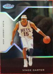 Vince Carter [Black Refractor] #10 Basketball Cards 2004 Finest Prices