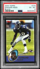 Ed Reed [Black] #279 Football Cards 2003 Topps Prices