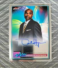 Dennis Hopson Basketball Cards 2021 Topps Finest Autographs Prices