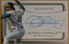 Dennis Eckersley Baseball Cards 2023 Topps Definitive Legendary Autograph Collection Prices