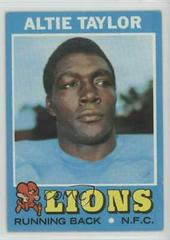 Altie Taylor #62 Football Cards 1971 Topps Prices