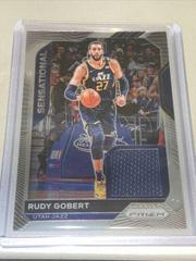 Rudy Gobert Basketball Cards 2020 Panini Prizm Sensational Swatches Prices