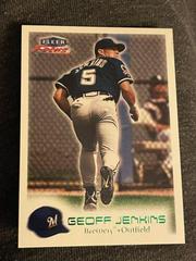 Geoff Jenkins Baseball Cards 2000 Fleer Focus Prices