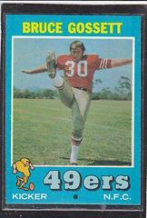 Bruce Gossett #77 Football Cards 1971 Topps Prices