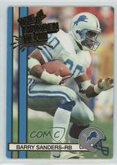 Barry Sanders #47 Football Cards 1990 Action Packed All Madden Prices