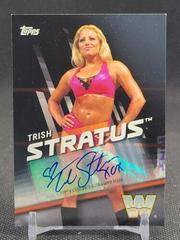 Trish Stratus [Silver Autograph] #7 Wrestling Cards 2016 Topps WWE Divas Revolution Prices