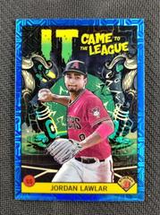 Jordan Lawlar [Blue Refractor Mega Box Mojo] #ICFL-2 Baseball Cards 2022 Bowman Chrome It Came To The League Prices